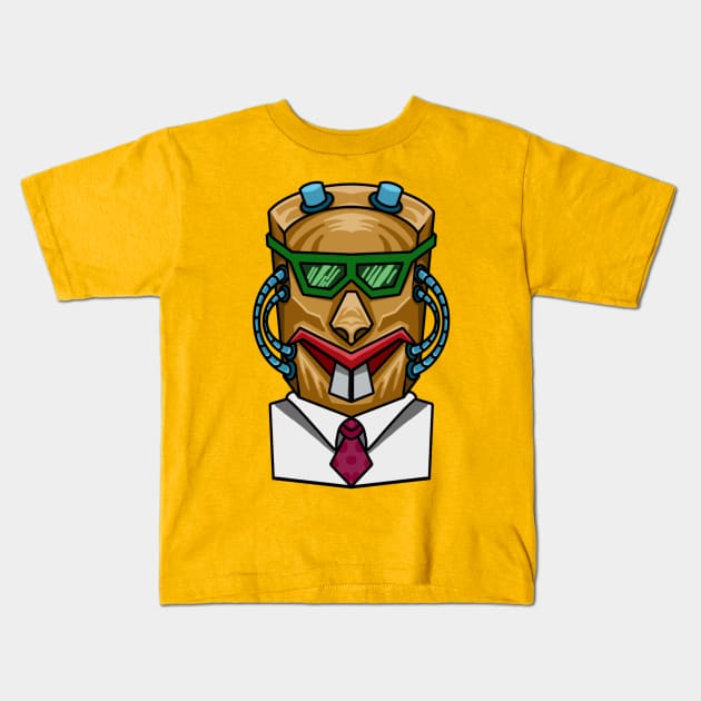 Mr.bons Kids T-Shirt by Astrajingga